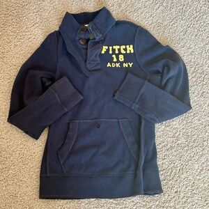 Men’s Navy Blue L/S with Distressed Accents - Muscle Med